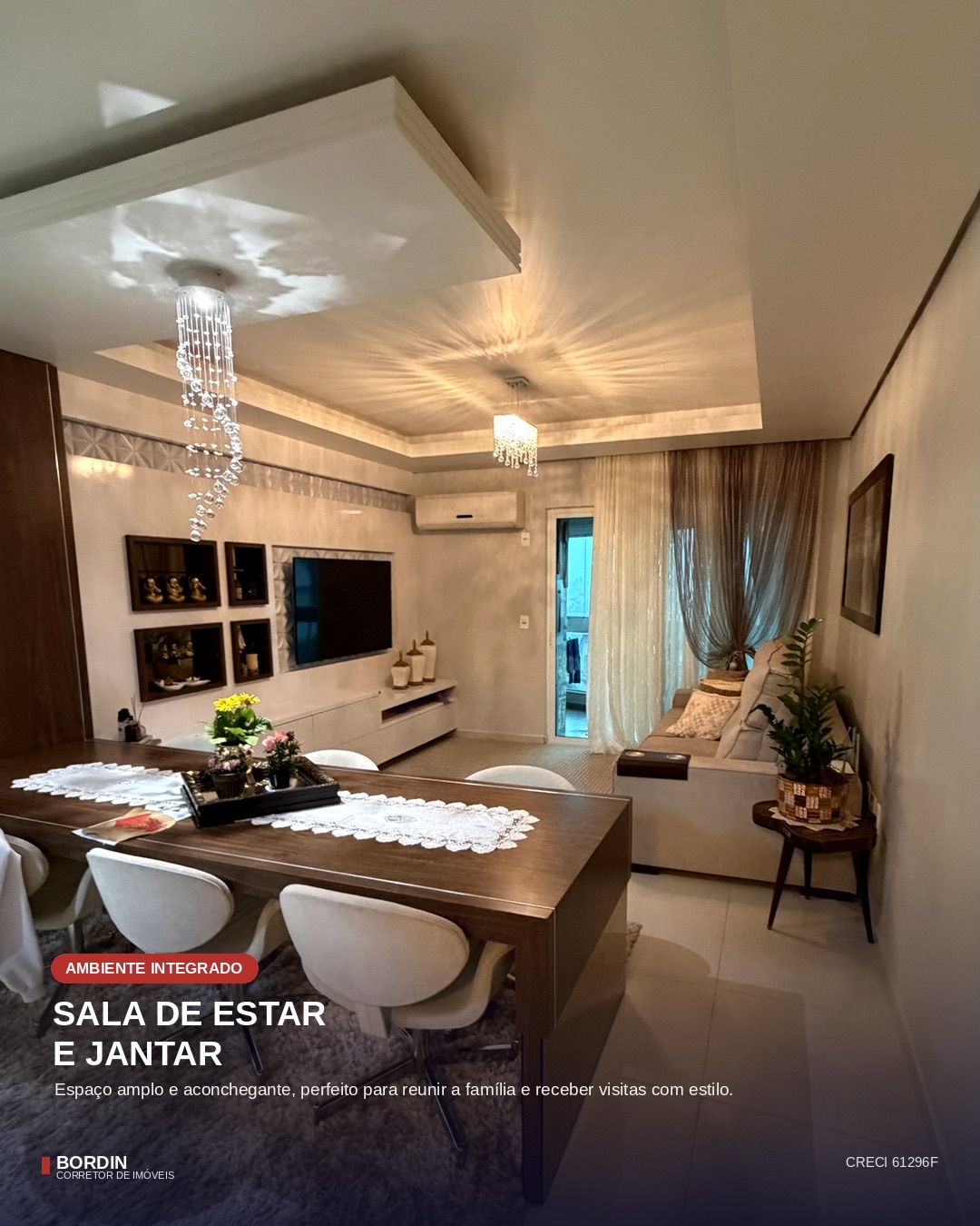  APARTAMENTO DE ALTO PADRÃO NO CORAÇÃO DE PINHALZINHO!